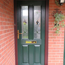 Front door at property in Gresford
