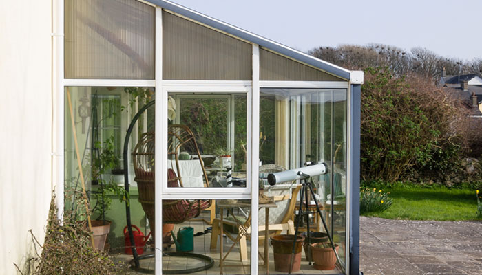 Lean to conservatory at house in Chester