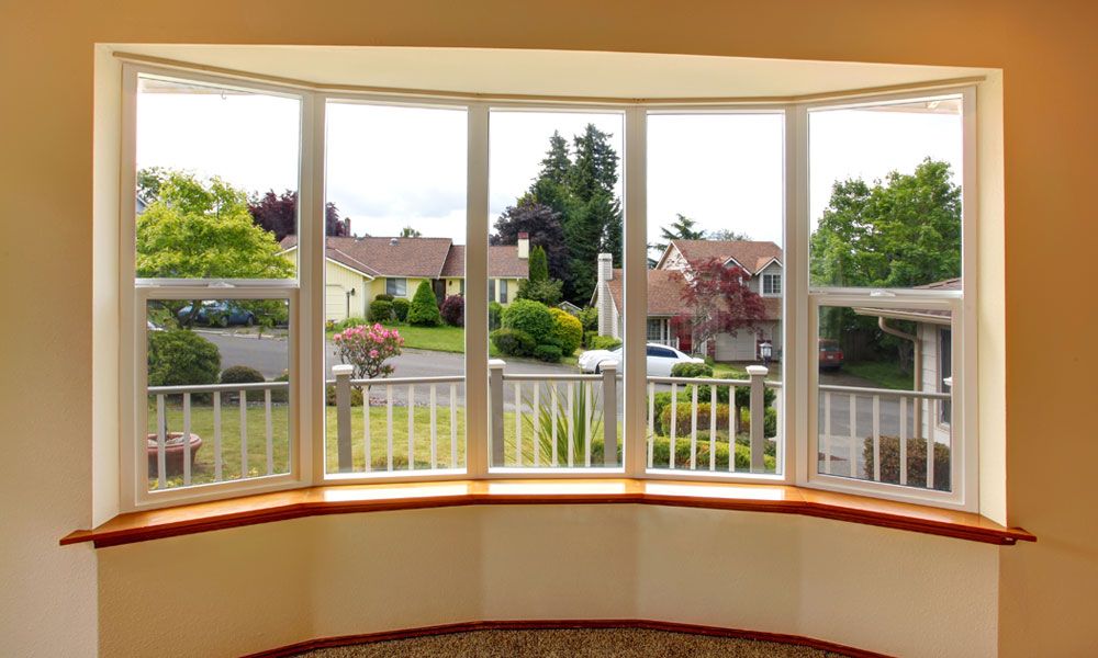 Bay window at Wrexham property